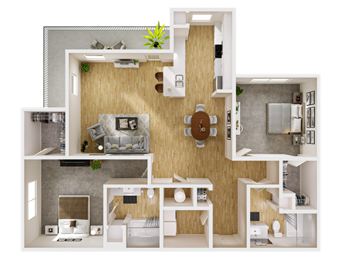 Vera B2D Floor Plan